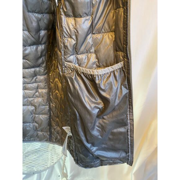 Patagonia Vest Nano Puff Insulated Packable Zip Up Silver Gray Women's Size Med - Picture 4 of 11